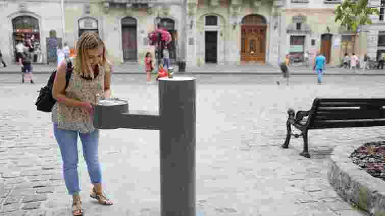 Ще на двох вулицях Львова встановлять питні фонтани