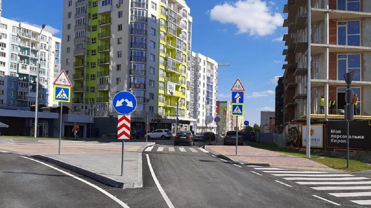 У Львові для проїзду відкрили квазікільце на вулиці Шевченка