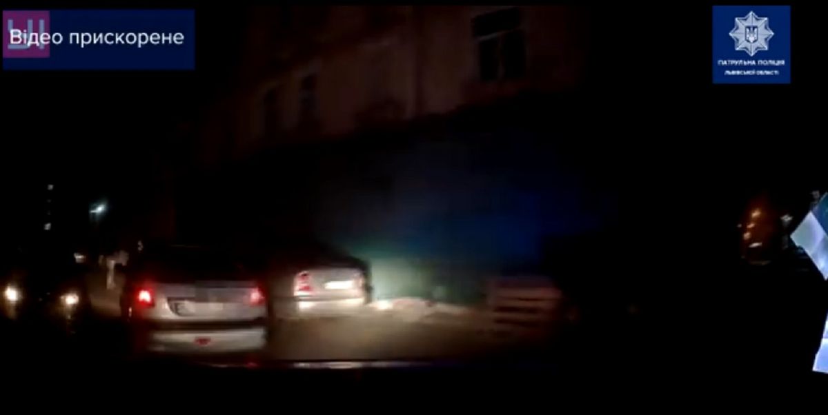 У Львові патрульні влаштували погоню, щоб затримати п’яного водія