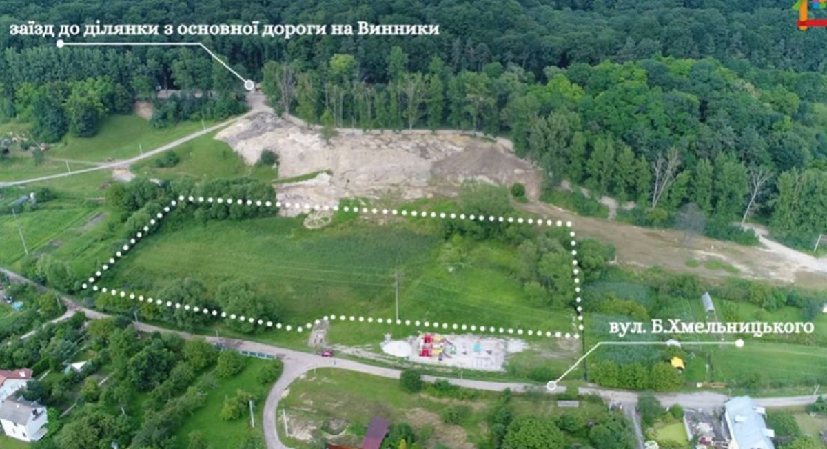 Дачні ділянки учасників АТО біля Винниківського озера продають за 540 тис. доларів