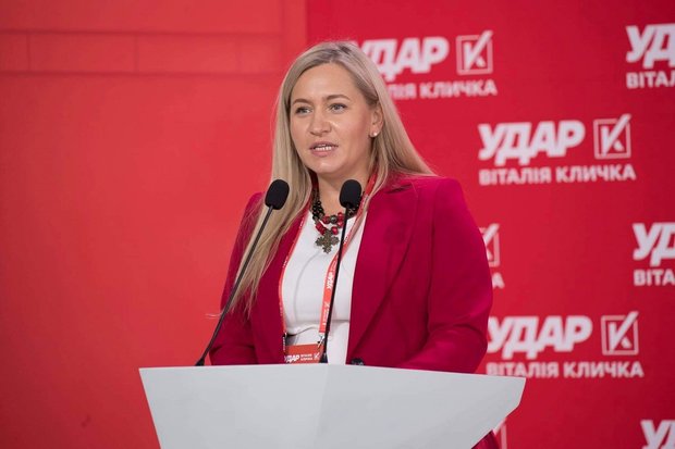УДАР висунув Оксану Юринець кандидаткою на голову Львівської ОТГ