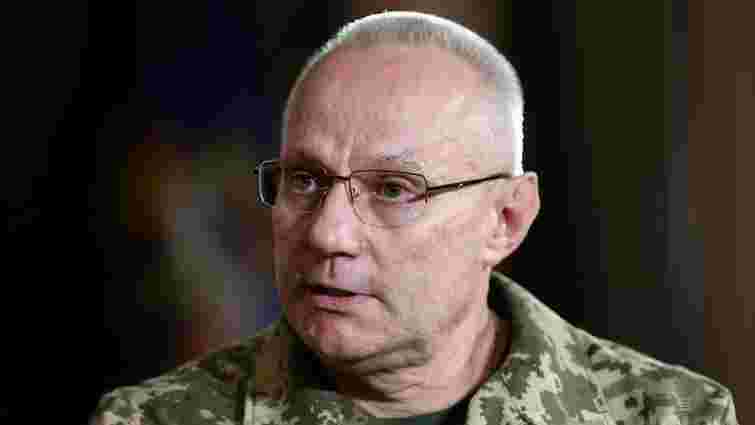 Головнокомандувач української армії Руслан Хомчак захворів на коронавірус