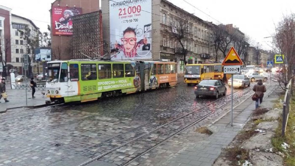 Частину вулиці Бандери у Львові закривають на реконструкцію
