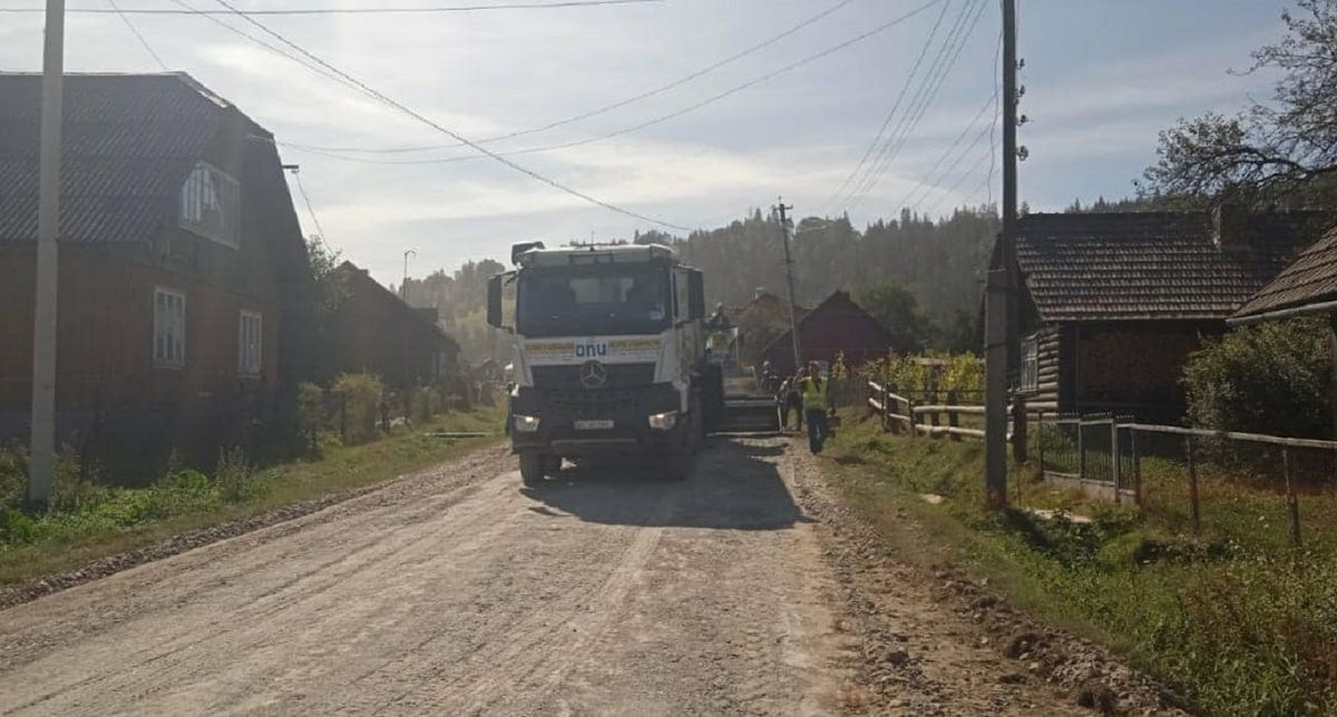 На Львівщині розпочали ремонт другої ділянки дороги Славське-Вигода