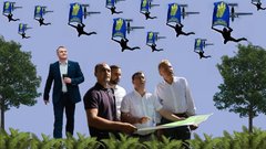 Зеленський косплеїть Порошенка, банери Садового, списки «ЄС»