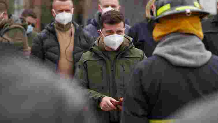 Зеленський не пов’язує пожежі на Луганщині з обстрілами бойовиків