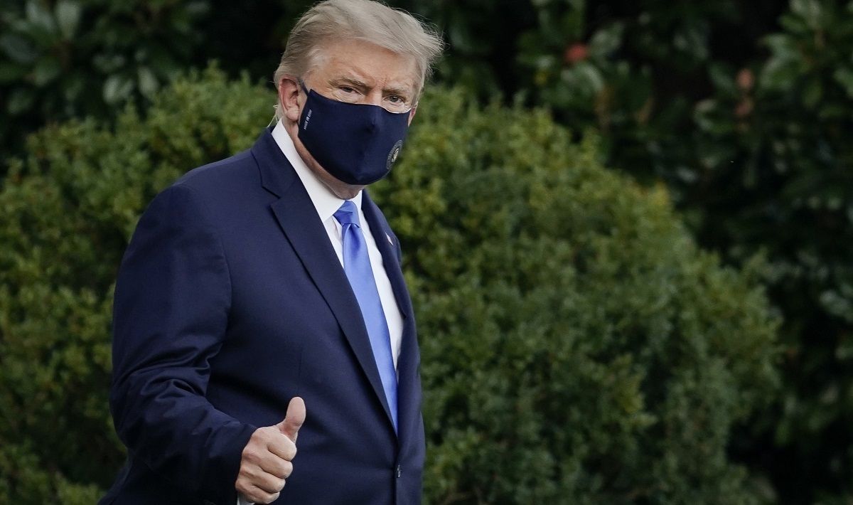 Трамп приховав результат свого першого позитивного тесту на коронавірус