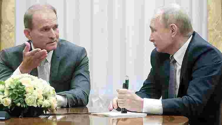 Путін провів зустріч з лідером ОПЗЖ Віктором Медведчуком
