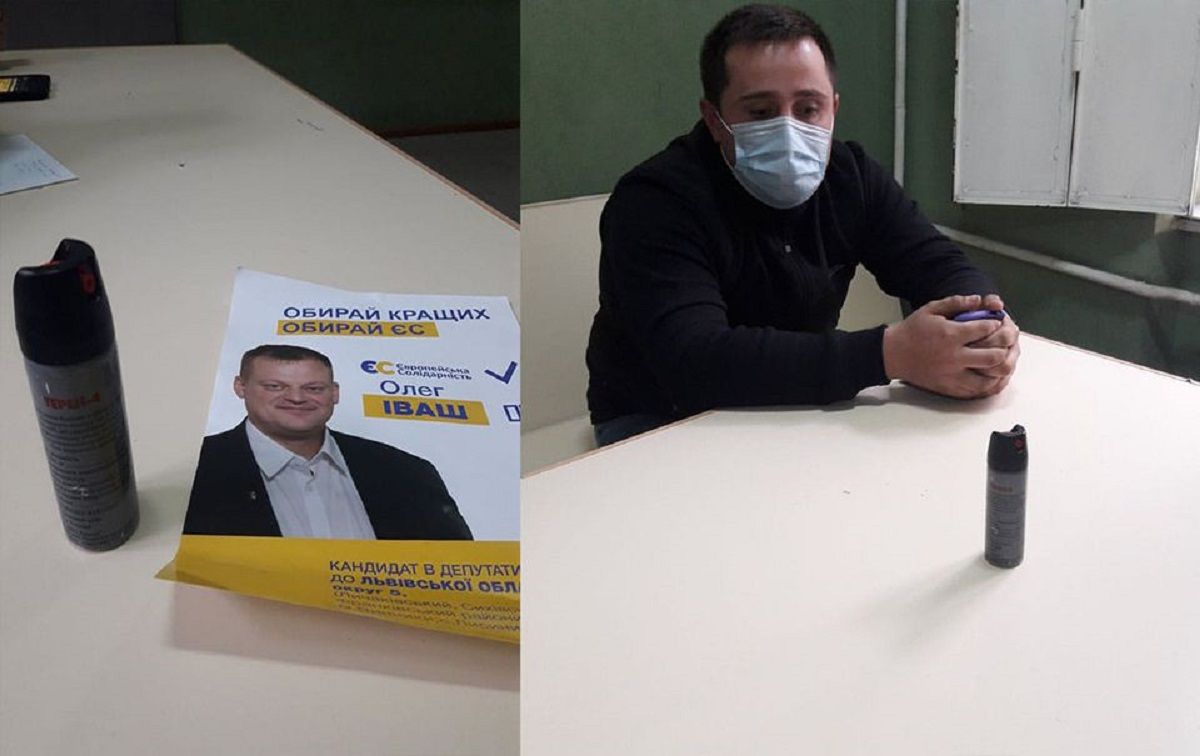 Синютка заявив про напад у Львові на кандидата «ЄС»
