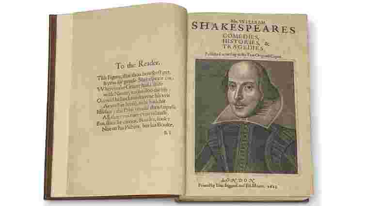 Копію першої збірки п'єс Шекспіра продали на аукціоні за рекордну суму