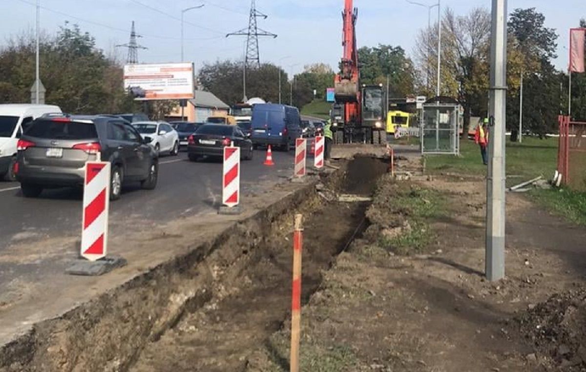 «Онур» почав розширення Галицького перехрестя у Львові
