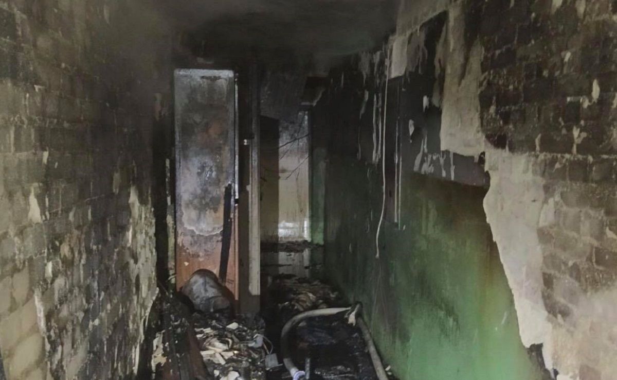 Двоє немовлят отруїлися димом під час пожежі в багатоповерхівці у Львові