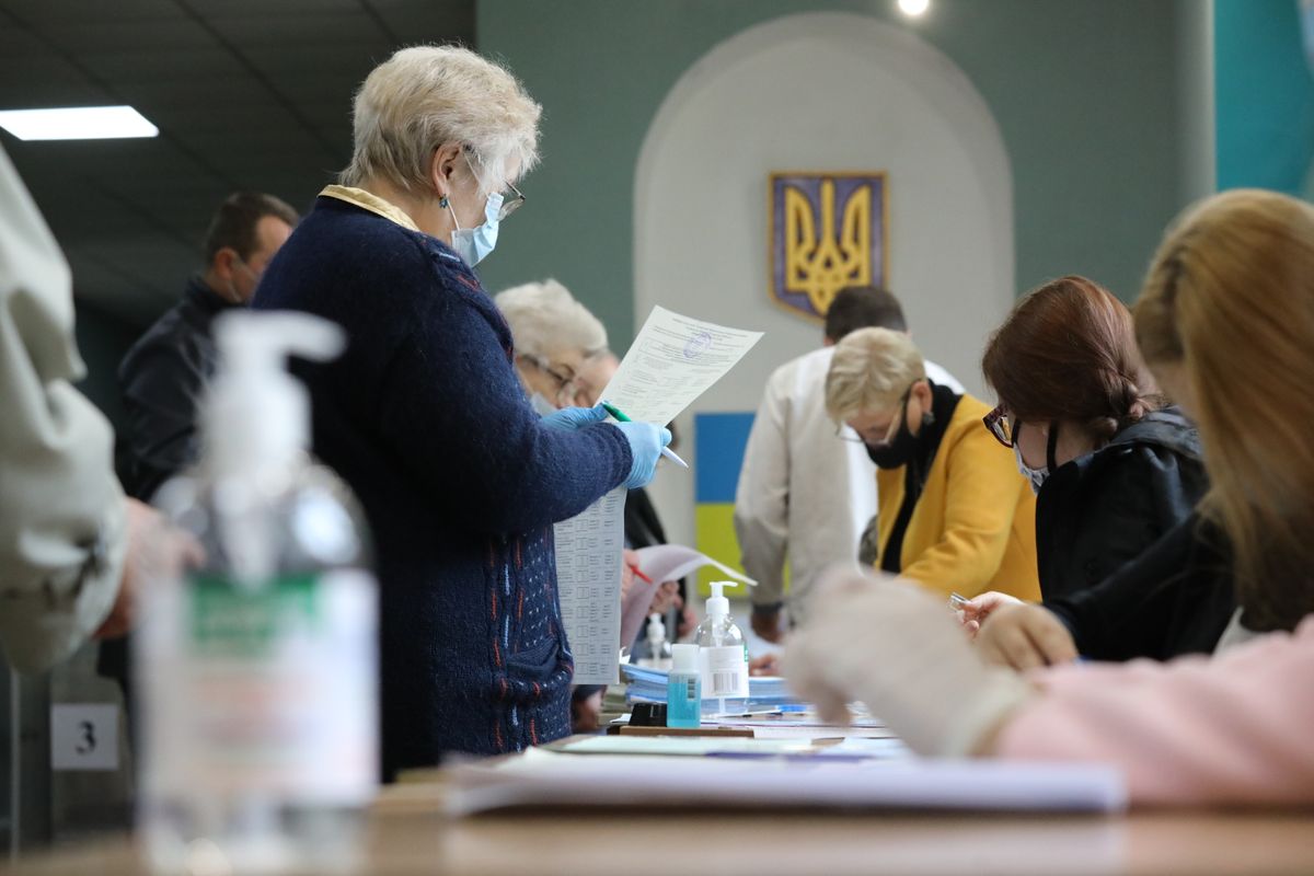 Виборчий вечір у Львові
