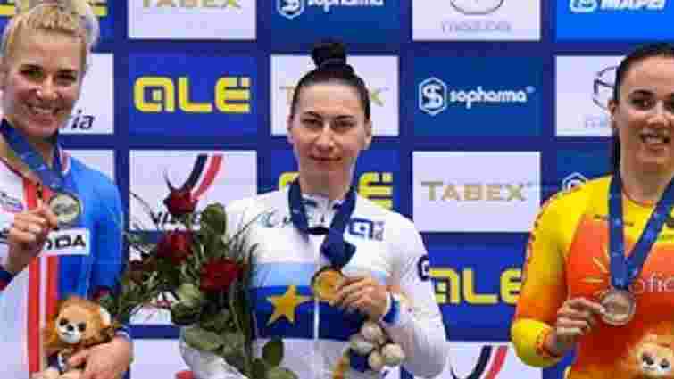24-річна львів’янка стала чемпіонкою Європи з велотреку