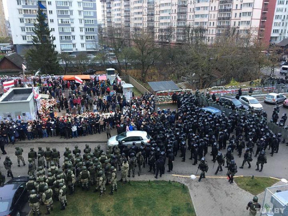 У Мінську ОМОН жорстко розігнав мітинг проти Лукашенка