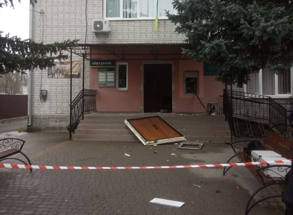 У Розвадівській сільській раді на Львівщині підірвали банкомат