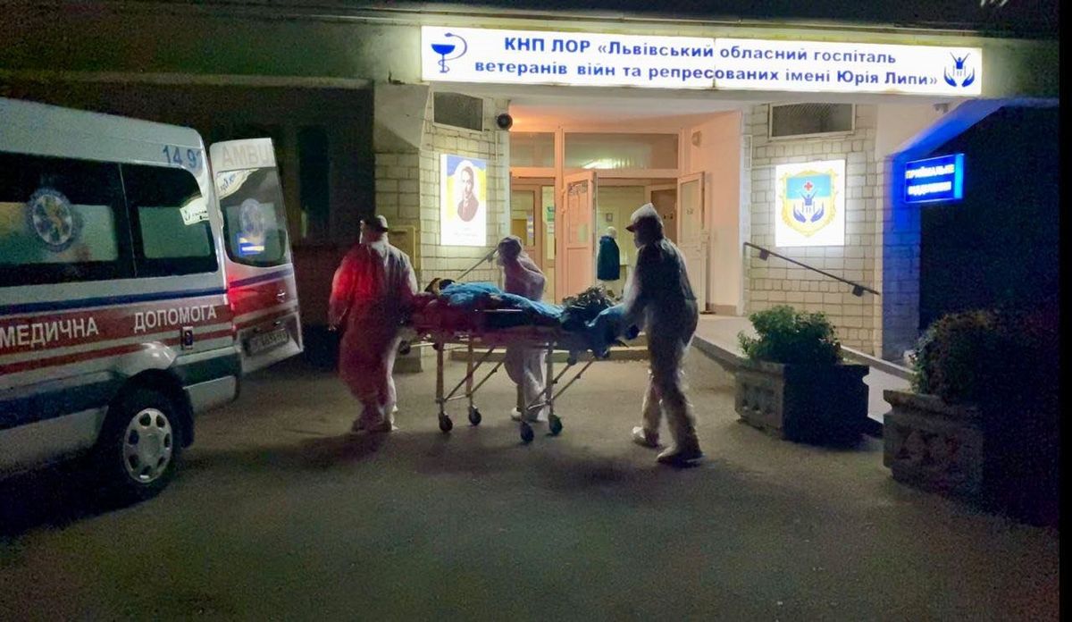 У госпіталі у Винниках стався вибух кисню, частину пацієнтів вивезли