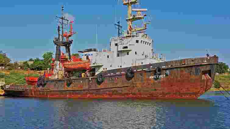 Пошуковий корабель українських рятувальників зазнав аварії на Одещині