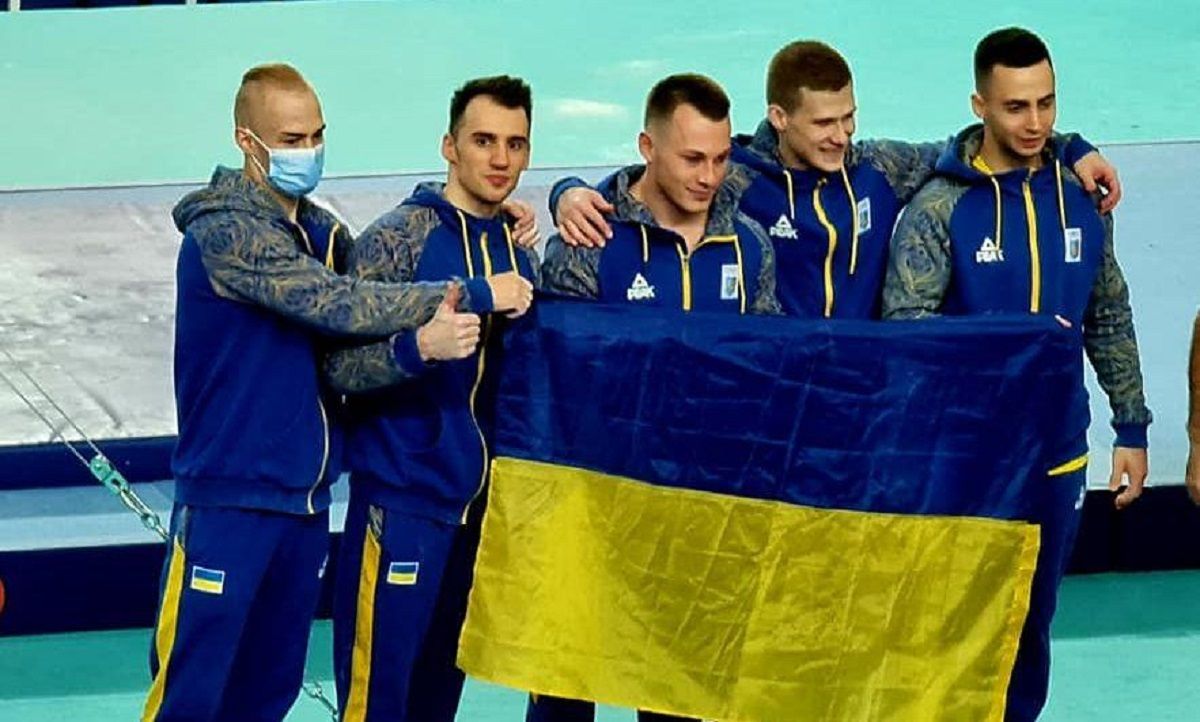Українські гімнасти вперше в історії завоювали командне золото на чемпіонаті Європи