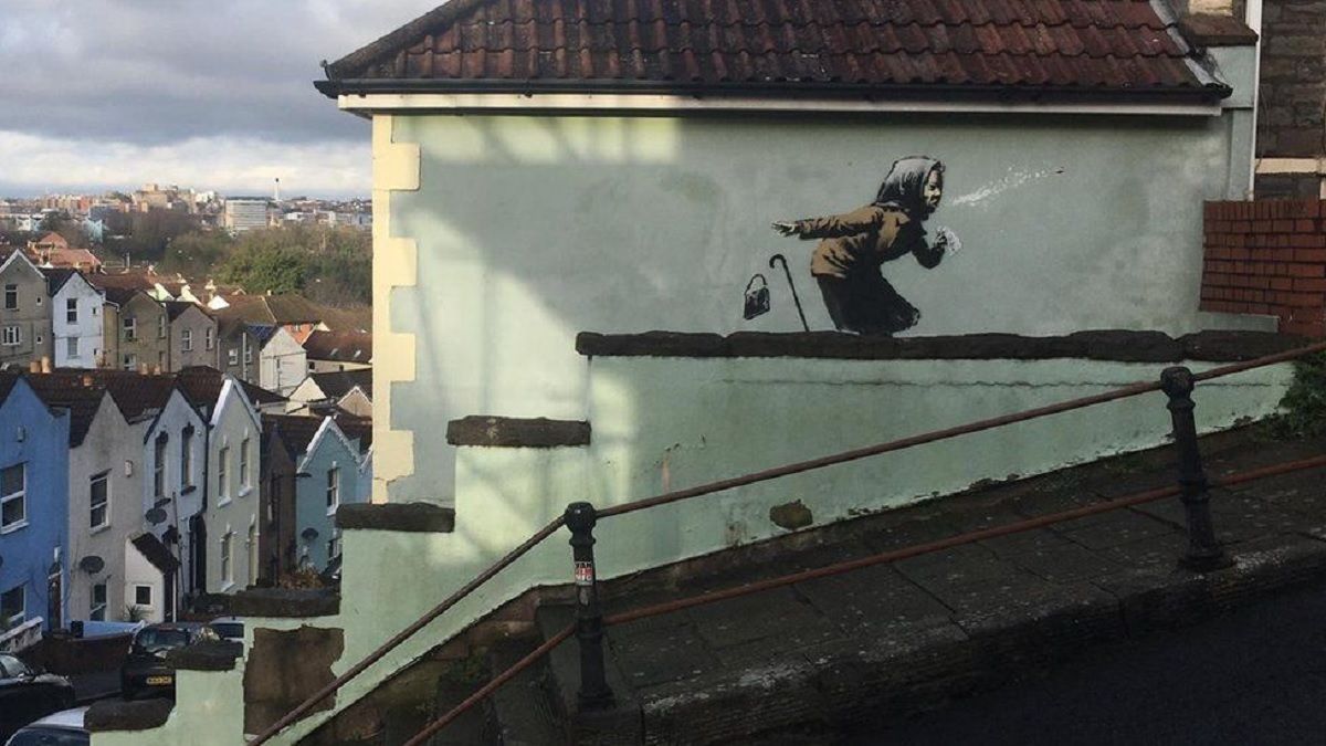 Вартість будинку в Британії зросла у 15 разів після появи графіті Бенксі