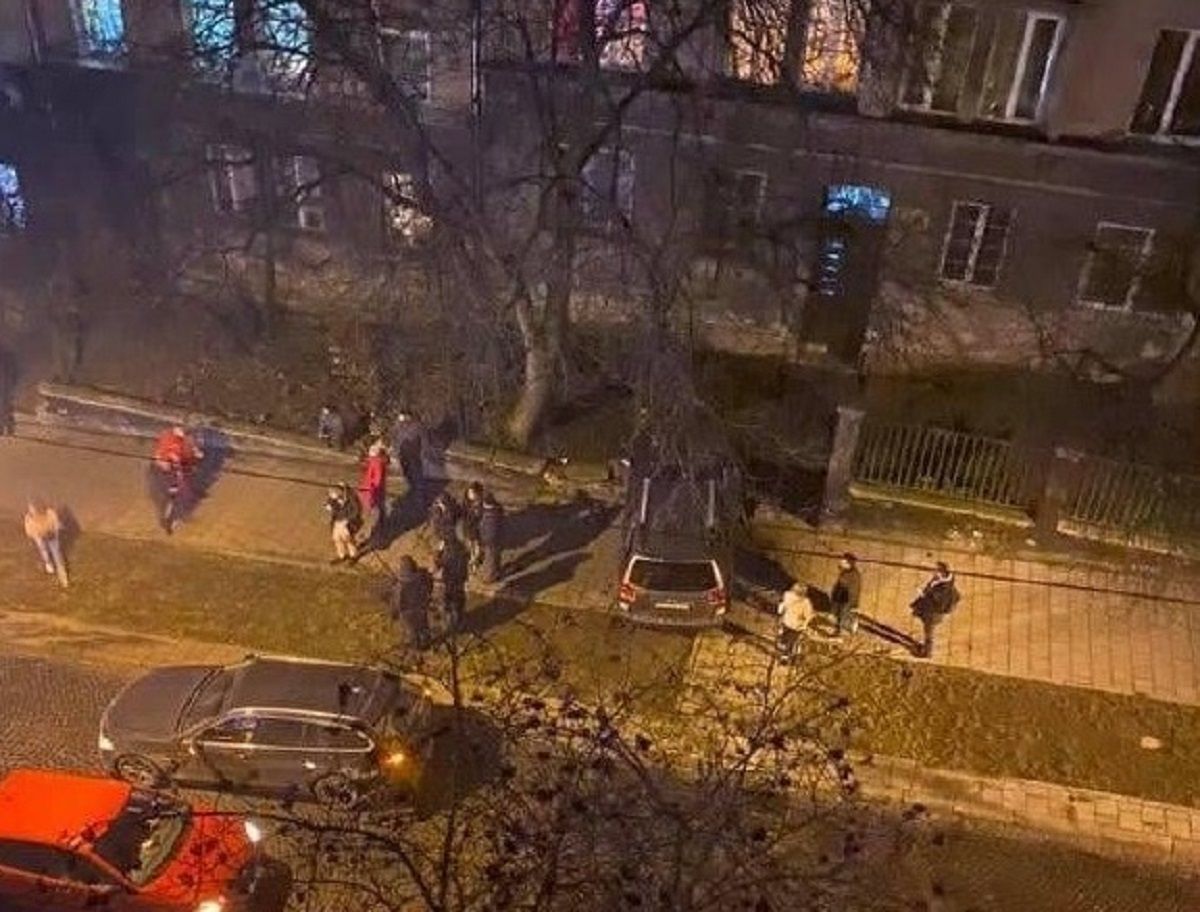 У Львові на вул. Героїв Майдану трапилася ДТП за участі чотирьох автомобілів