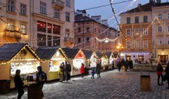 Новий рік та Різдво у Львові
