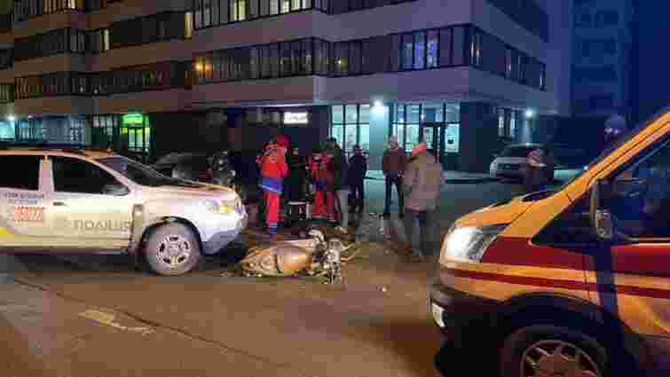 Автомобіль поліції охорони збив 15-річного кур’єра у Львові
