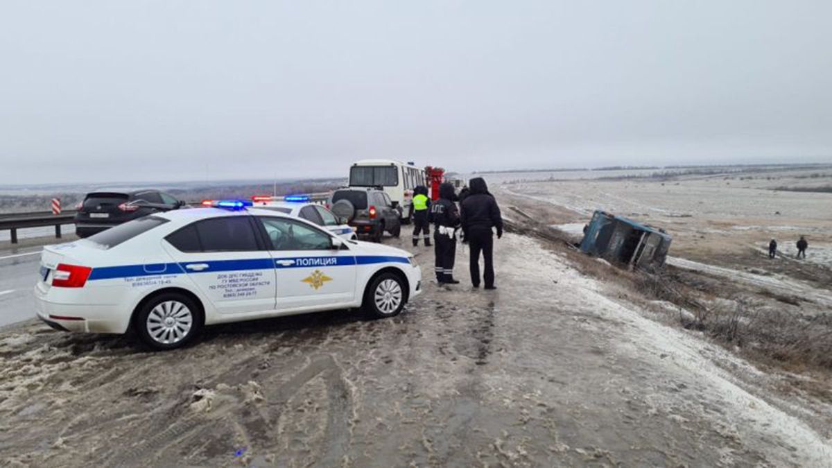 Автобус із українцями перекинувся в Росії, є постраждалі та загиблі