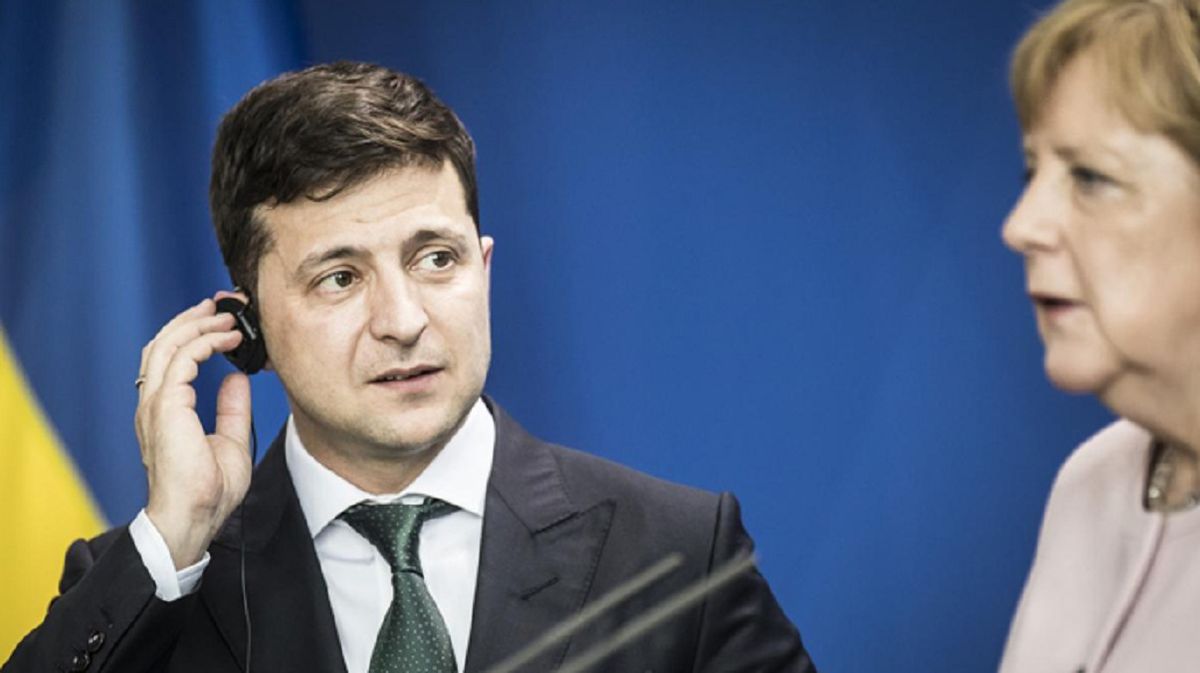 Зеленський зізнався Меркель про відсутність прогресу у вирішенні конфлікту на Донбасі