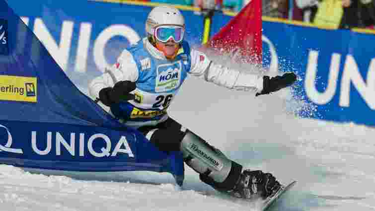 Сноубордистка з Ужгорода завоювала золоту медаль на Кубку Європи