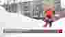 87-річна львівська двірничка вправно господарює під час снігопаду