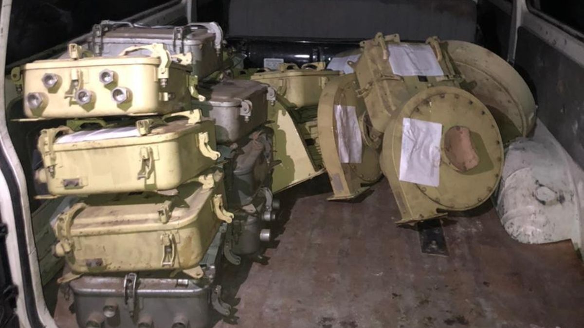 СБУ перешкодила вивезенню корабельного обладнання до Росії через Крим