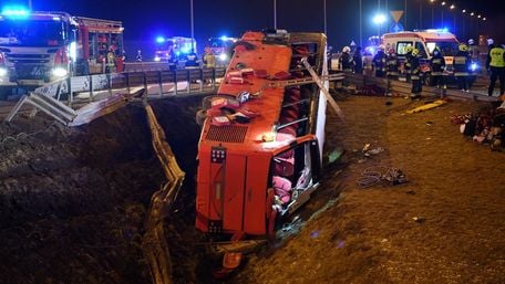 Український автобус потрапив у ДТП в Польщі, шестеро загиблих