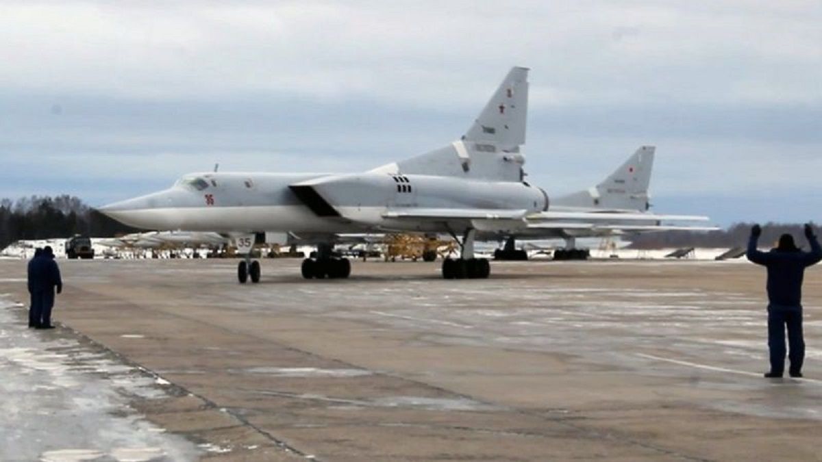 У російського бомбардувальника ще на землі спрацювали катапульти, загинули троє льотчиків