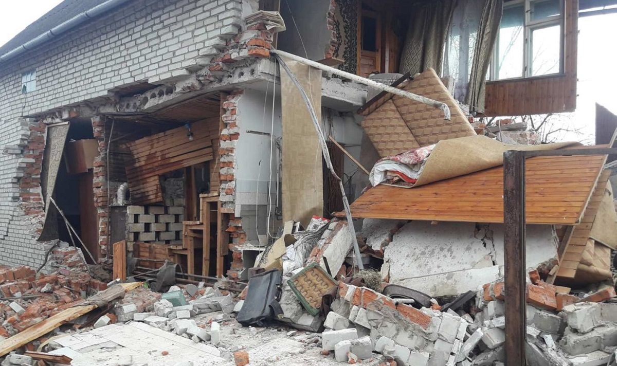 У приватному будинку біля Сокаля стався потужний вибух газу