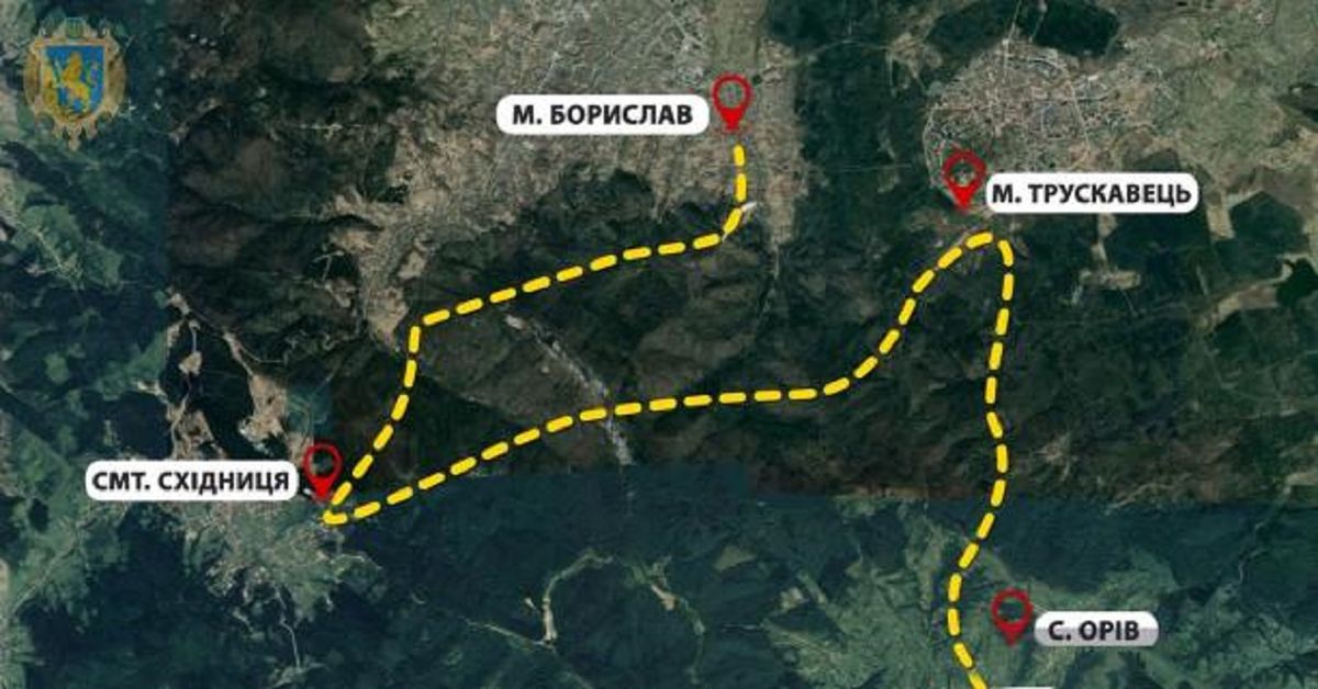 Трускавець, Східницю та Борислав об’єднають веломаршрутами