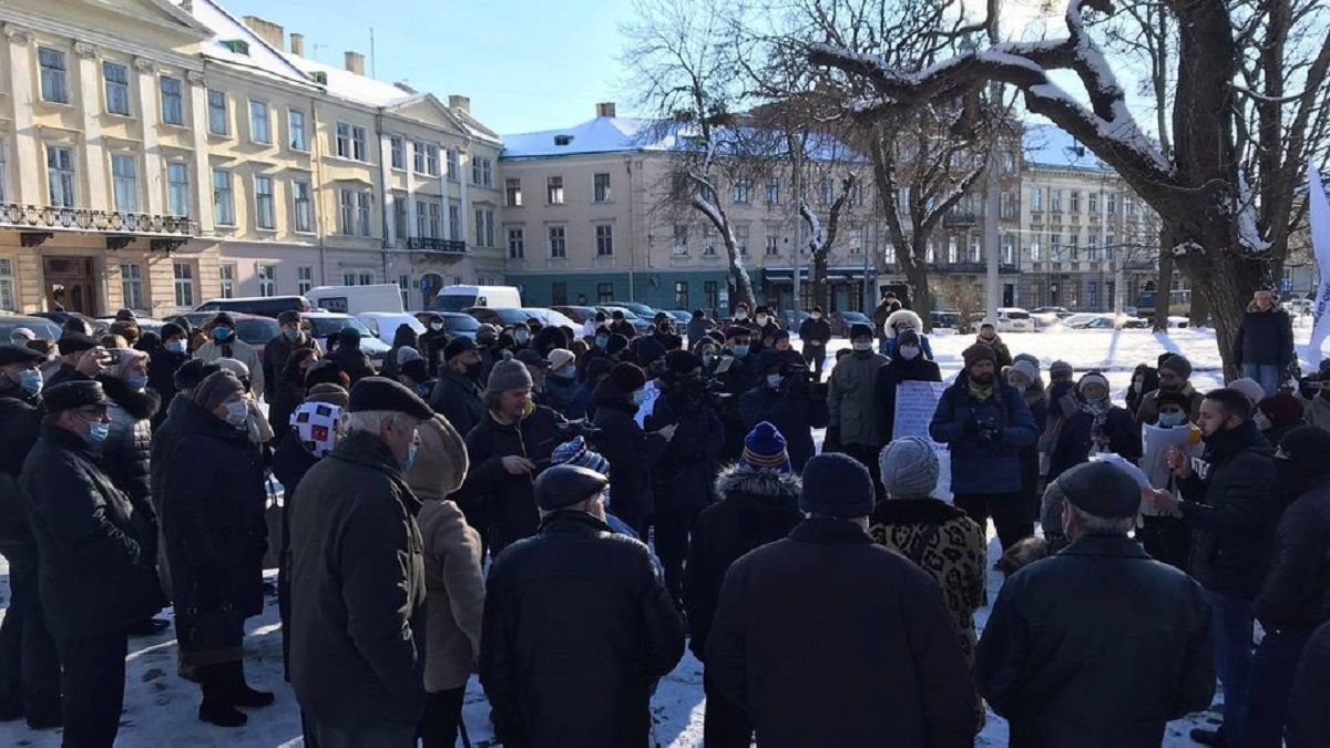 Львів’янина оштрафували на 17 тис. грн за організацію пікету під ЛОДА