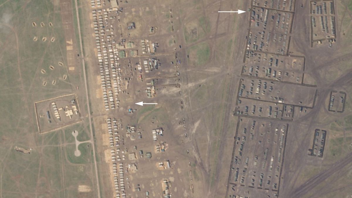 Росія розгорнула масштабний військовий табір в окупованому Криму
