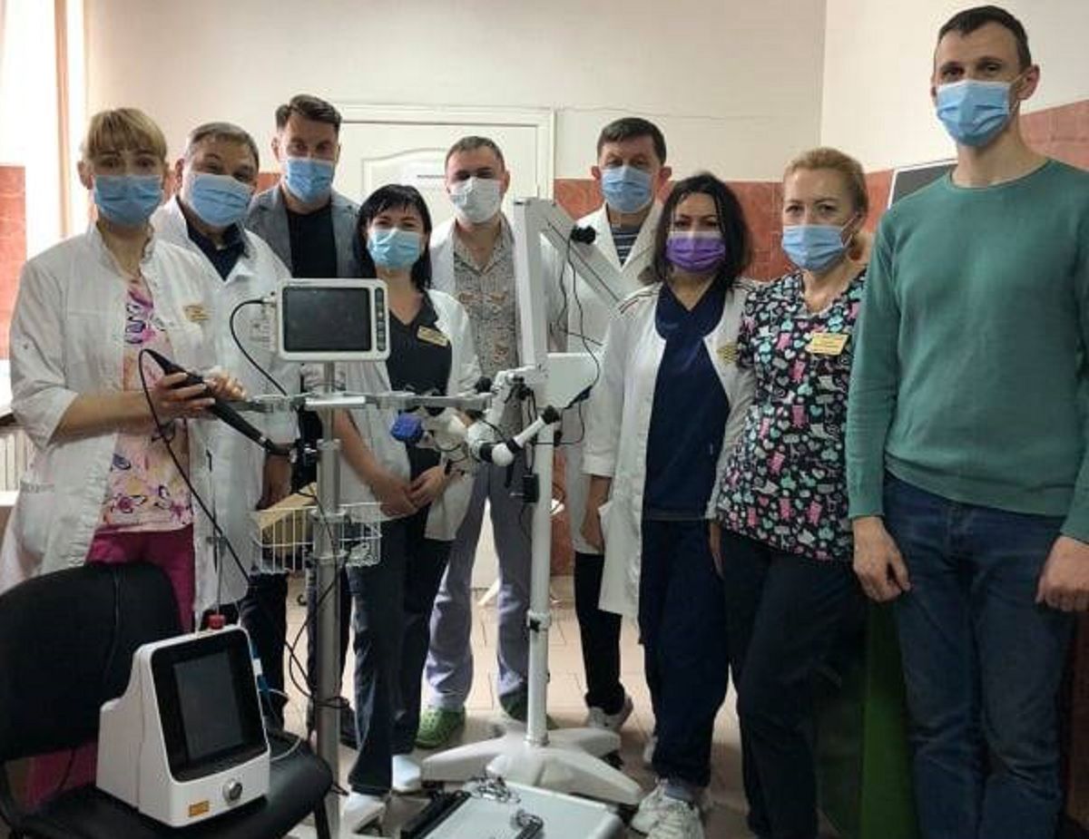 Львівська дитяча лікарня отримала новітнє ЛОР-обладнання