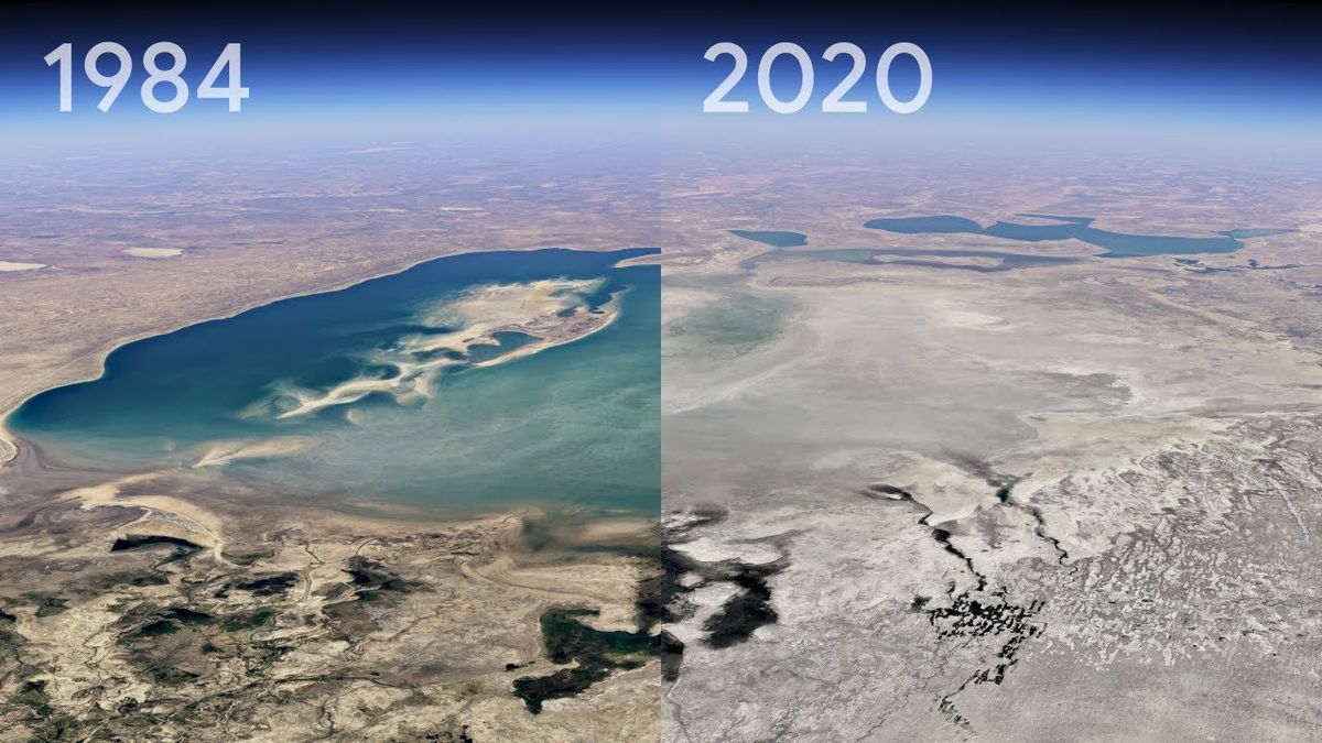 Як змінилася планета за 40 років: Google Earth оновила часові карти