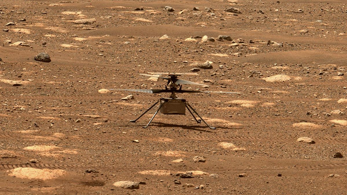 NASA вперше в історії запустила гелікоптер над поверхнею Марса