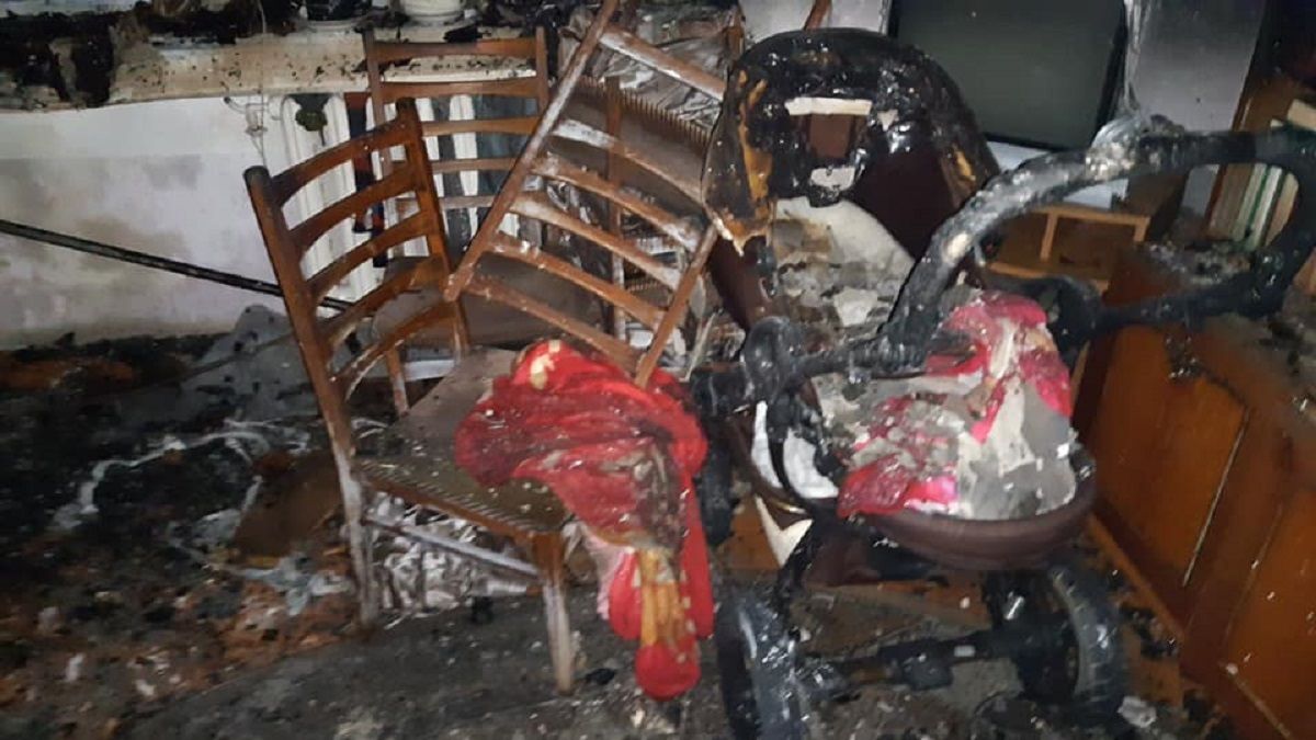 Сім'я з трьома дітьми отруїлася димом внаслідок пожежі у Стрию