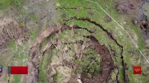 Комісія зафіксувала збільшення карстового провалля у селі на Львівщині