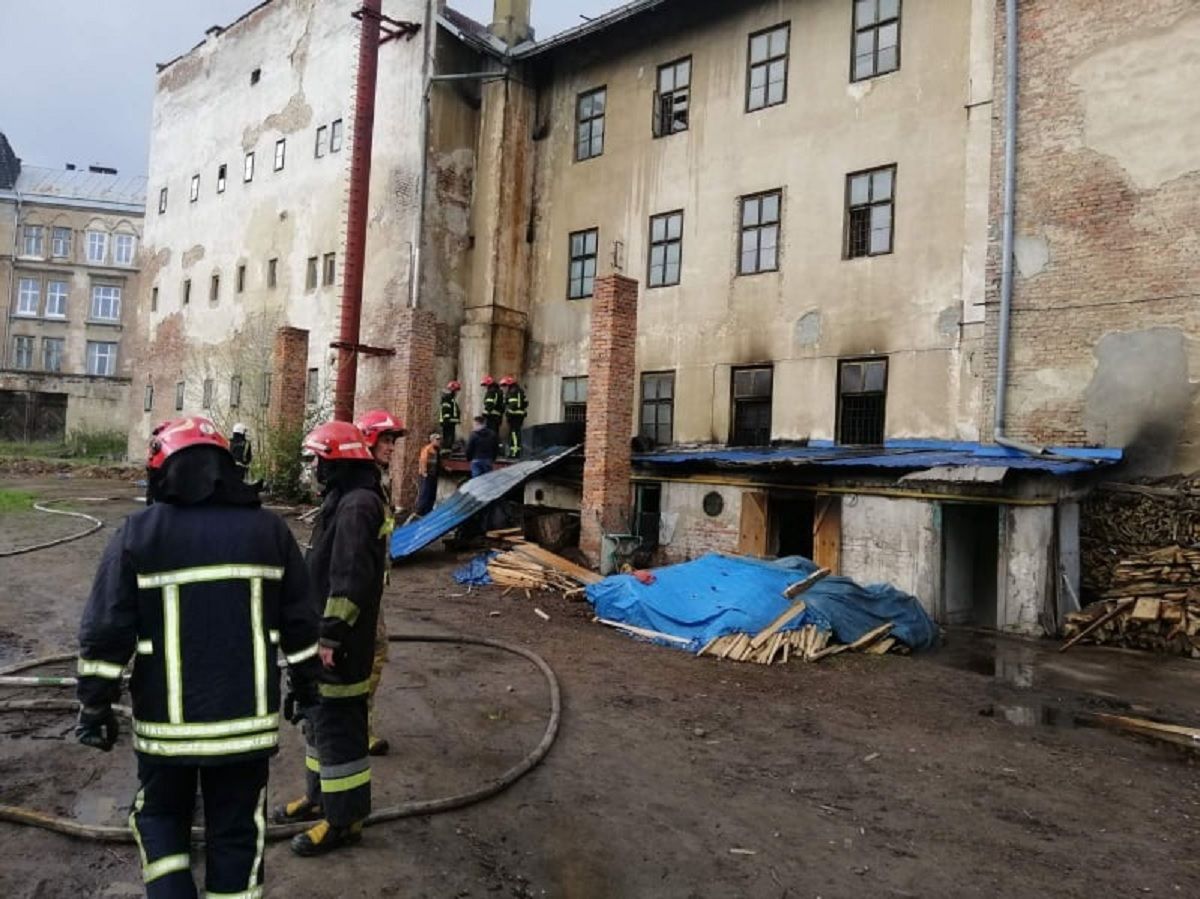 На території Музею-меморіалу «Тюрма на Лонцького» у Львові виникла пожежа