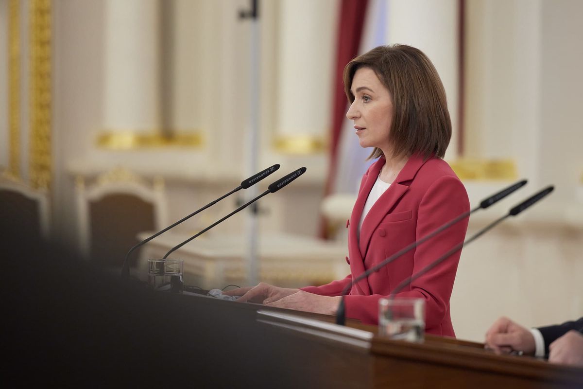 Україна підтримала Маю Санду на тлі політичної кризи в Молдові