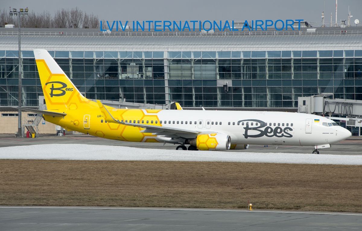 Лоукостер Bees Airline запустить рейси зі Львова до Києва
