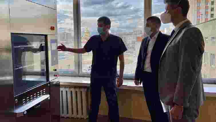 Львівська лікарня швидкої медичної допомоги отримала чеське обладнання майже на 6 млн грн