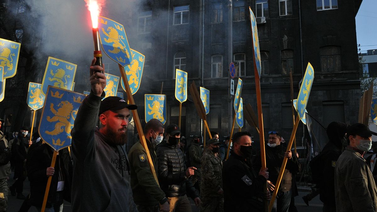 МЗС України засудило марш на честь створення дивізії «Галичина»
