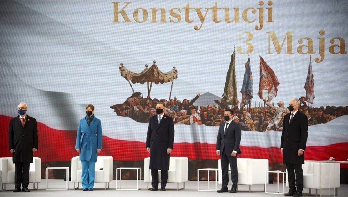 Зеленський підписав спільну декларацію з лідерами Балтійських країн і Польщі