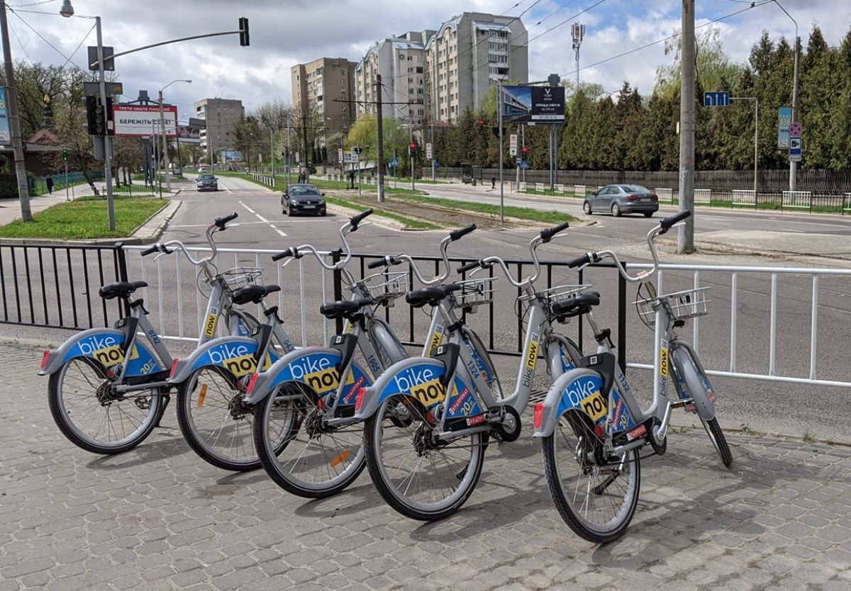 У Львові запустили громадський велопрокат Bikenow